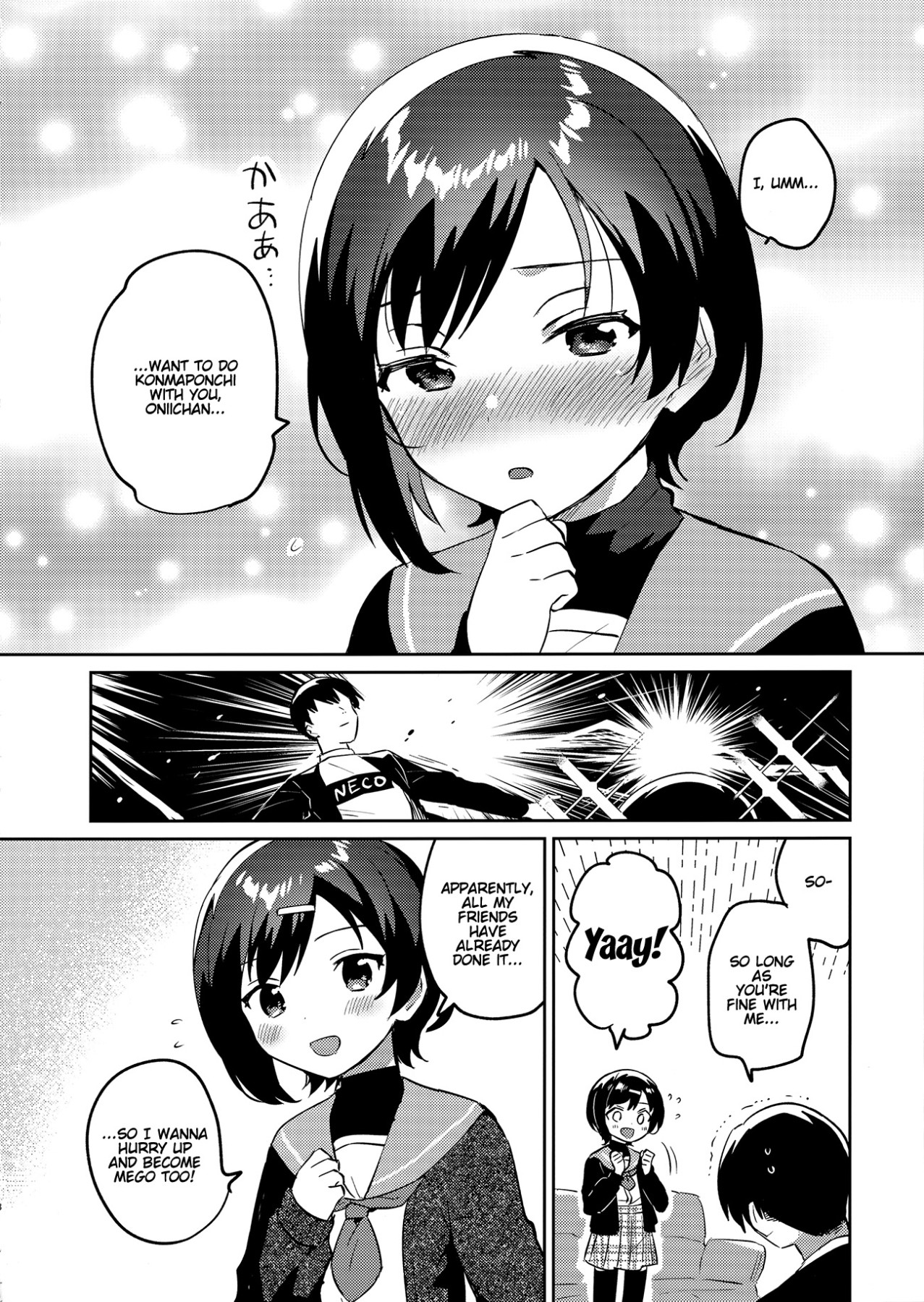 Hentai Manga Comic-Konma Ponchi With My Little Sister-Read-7